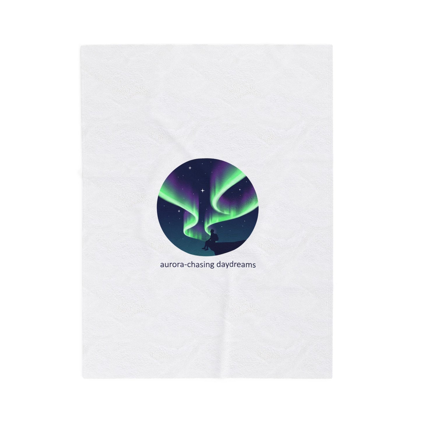 northern lights velveteen plush blanket | aurora art, stargazing sky show