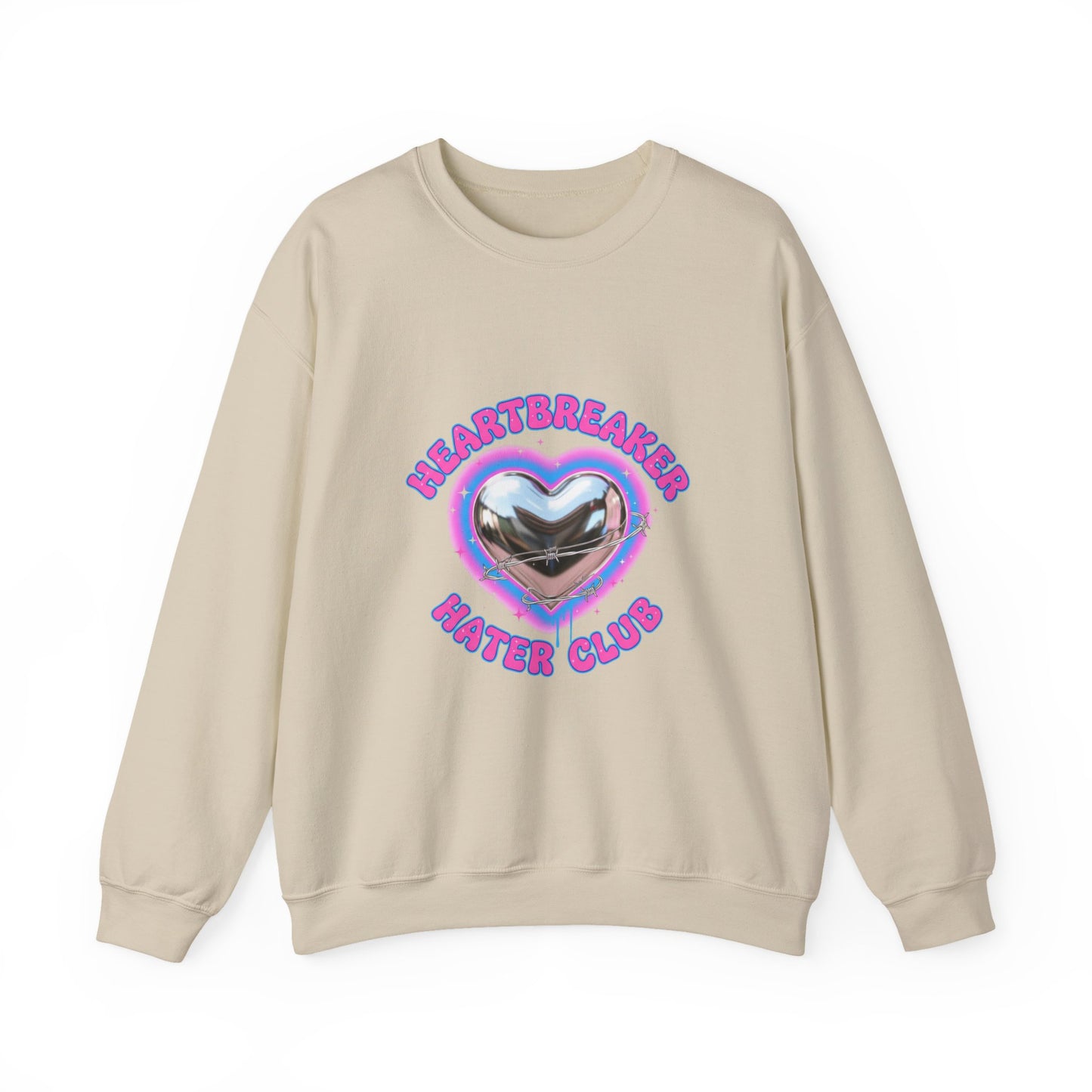 Neon Cherub Heartbreaker Hater Club Sweatshirt | airbrush shirt, Y2K graffiti