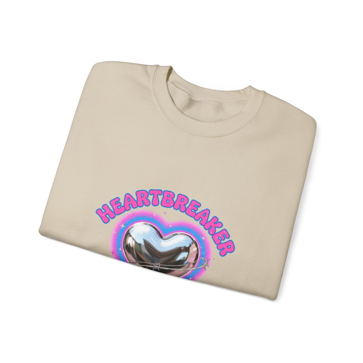 Neon Cherub Heartbreaker Hater Club Sweatshirt | airbrush shirt, Y2K graffiti