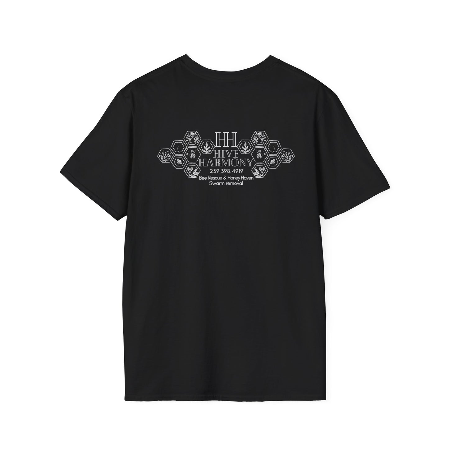 Heritage Home Floral Crest T-Shirt — Minimal Vintage Logo Tee