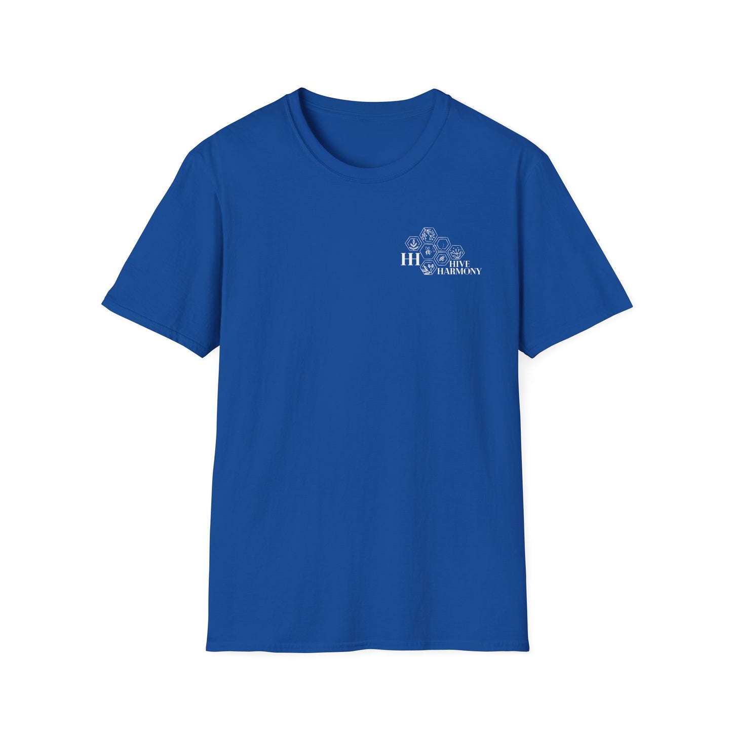 Heritage Home Floral Crest T-Shirt — Minimal Vintage Logo Tee